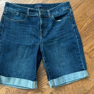 Talbots denim shorts